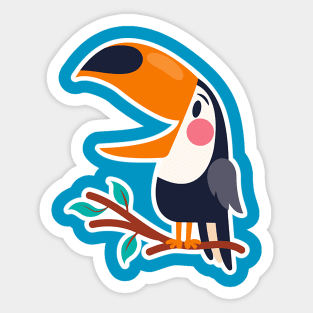 Totally Talented Toucan Sticker